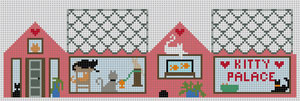 click here to view larger image of Cat House (hand painted canvases)