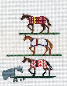 click here to view larger image of Horse Blankets (hand painted canvases)
