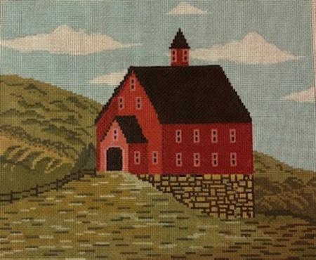 click here to view larger image of Red Barn (hand painted canvases)