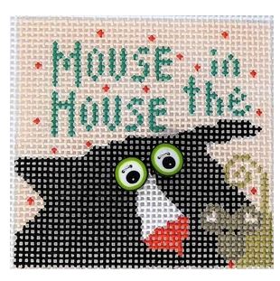 click here to view larger image of Mouse in the House (hand painted canvases)