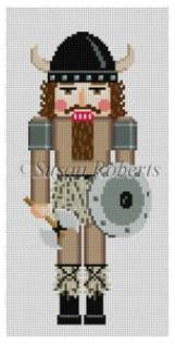 click here to view larger image of Nutcracker - Viking Warrior (hand painted canvases)