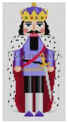 click here to view larger image of Nutcracker - King Arthur (hand painted canvases)
