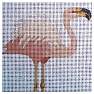 click here to view larger image of Flamingo - Standing (hand painted canvases)