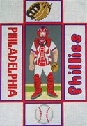 click here to view larger image of Phillies (hand painted canvases)