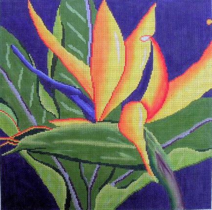 click here to view larger image of Bird of Paradise (hand painted canvases)