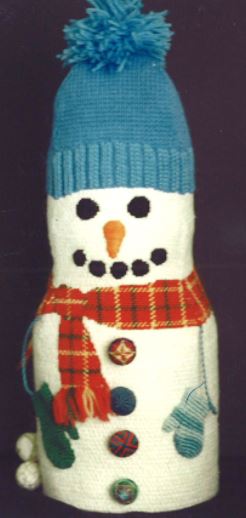 click here to view larger image of Snow Man (hand painted canvases)