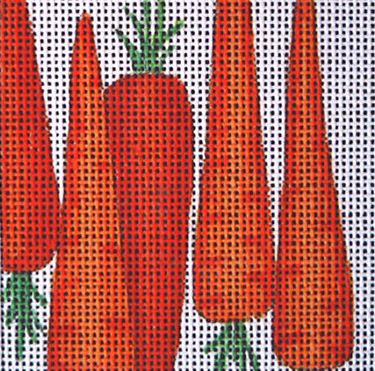 click here to view larger image of Carrots (hand painted canvases)