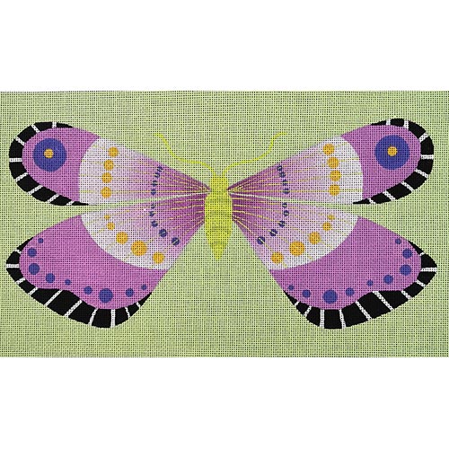 click here to view larger image of Lavender Butterfly (hand painted canvases)