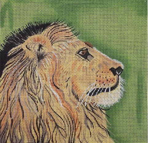 click here to view larger image of Lion (hand painted canvases)