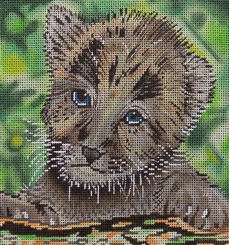 click here to view larger image of Panther Cub (hand painted canvases)