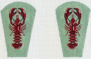 click here to view larger image of Scissor Case - Lobstah (hand painted canvases)