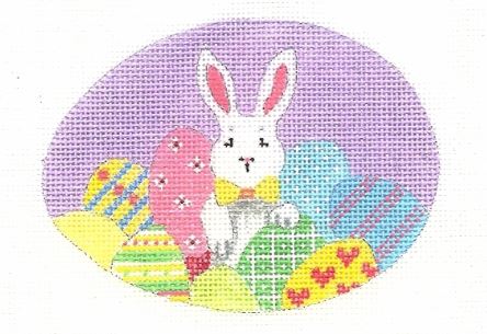 click here to view larger image of Easter Egg - E14 (hand painted canvases)