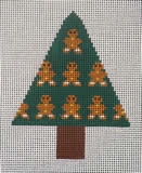 click here to view larger image of Gingerbread Tree (hand painted canvases)