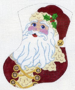 click here to view larger image of Old Santa (hand painted canvases)
