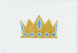 click here to view larger image of Crown of the Month - December (hand painted canvases)