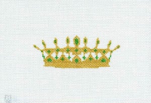 click here to view larger image of Crown of the Month - August (hand painted canvases)