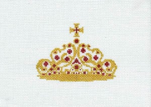 click here to view larger image of Crown of the Month - July (hand painted canvases)