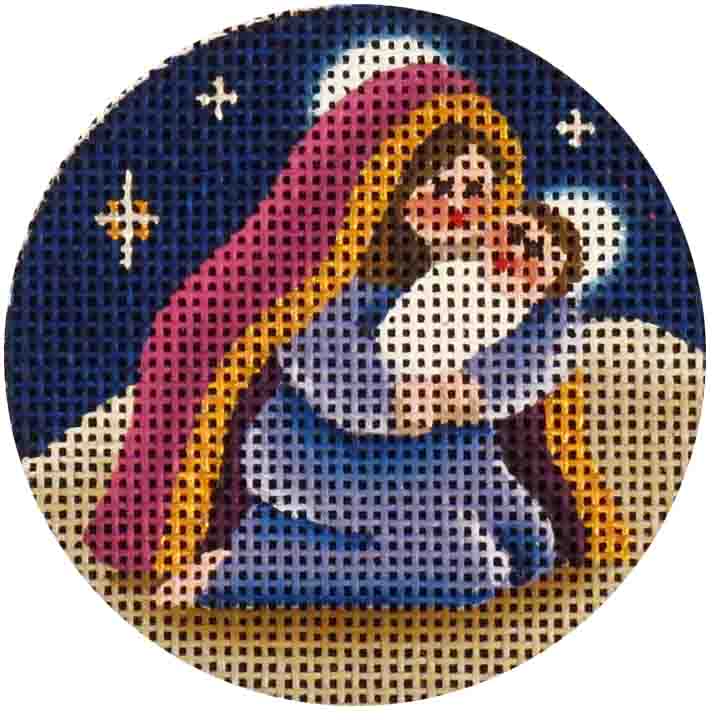 click here to view larger image of Mary and Baby Jesus (hand painted canvases)