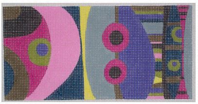 click here to view larger image of Dot Stripe Panel 2 (hand painted canvases)