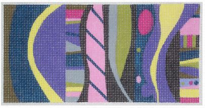 click here to view larger image of Dot Stripe Panel 5 (hand painted canvases)