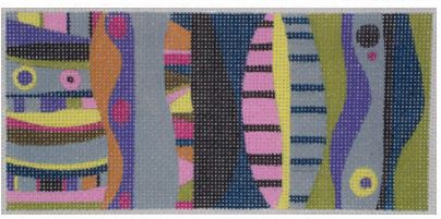 click here to view larger image of Dot Stripe Panel 6 (hand painted canvases)