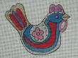 click here to view larger image of Hen Ornament (hand painted canvases)