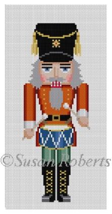 click here to view larger image of Nutcracker/Drummer (hand painted canvases)