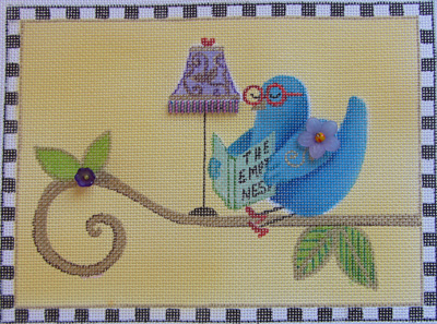 click here to view larger image of Miss Birdie Empty Nest (hand painted canvases)