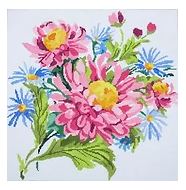 click here to view larger image of Large Loving Bouquet (hand painted canvases)