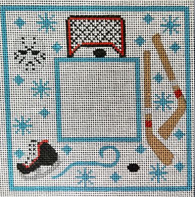 click here to view larger image of Hockey Frame (hand painted canvases)