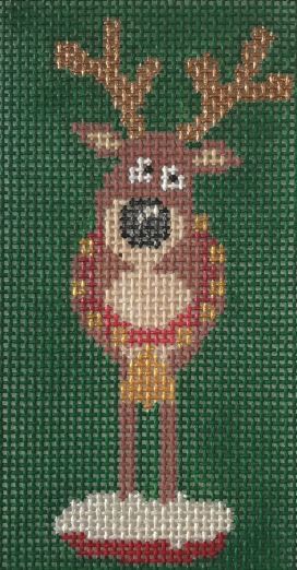 click here to view larger image of Santas Reindeer (hand painted canvases)