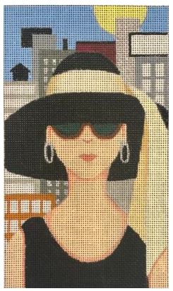 click here to view larger image of Holly Sunglasses/Cell Phone Case (hand painted canvases)