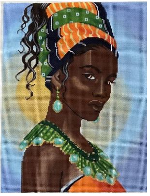 click here to view larger image of African Goddess - 18M (hand painted canvases)