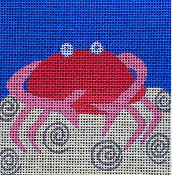 click here to view larger image of Crab (1184) (hand painted canvases)