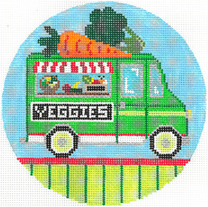 click here to view larger image of Food Truck - Veggies (hand painted canvases)