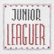 click here to view larger image of Junior Leaguer (hand painted canvases)