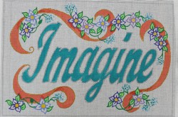 click here to view larger image of Imagine (hand painted canvases)