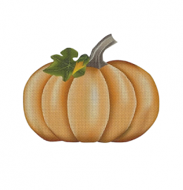 click here to view larger image of Pale Orange Pumpkin (printed canvas)