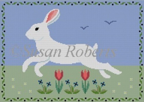 click here to view larger image of Leaping Rabbit (hand painted canvases)