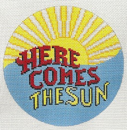 click here to view larger image of Here Comes the Sun (hand painted canvases)