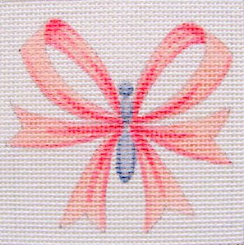click here to view larger image of Ribbon Butterfly (hand painted canvases)