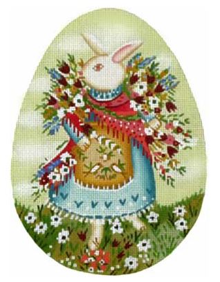 click here to view larger image of Honey Bunny Egg (hand painted canvases)