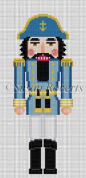 click here to view larger image of Nutcracker - Sea Captain (hand painted canvases)