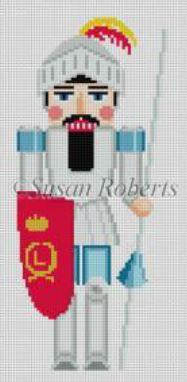 click here to view larger image of Nutcracker - Sir Lancelot (hand painted canvases)