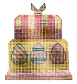 click here to view larger image of Easter Baby Cake (hand painted canvases)