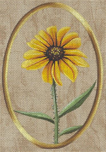 click here to view larger image of Blackeyed Susan (hand painted canvases)