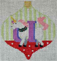 click here to view larger image of U Unicorn Bauble (hand painted canvases)