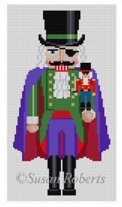 click here to view larger image of Nutcracker - Herr Drosselmeir  (hand painted canvases)