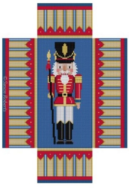 click here to view larger image of Nutcracker Guard Brick Cover (hand painted canvases)