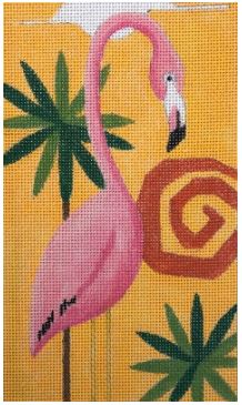 click here to view larger image of Flamingo (hand painted canvases)